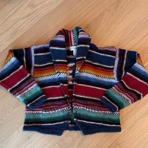 Casual Corner Multicolor Striped Kids Jacket